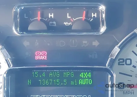 2010 Ford Expedition Limited z USA, uszkodzony, nr VIN 1FMJU2A52AEA76348